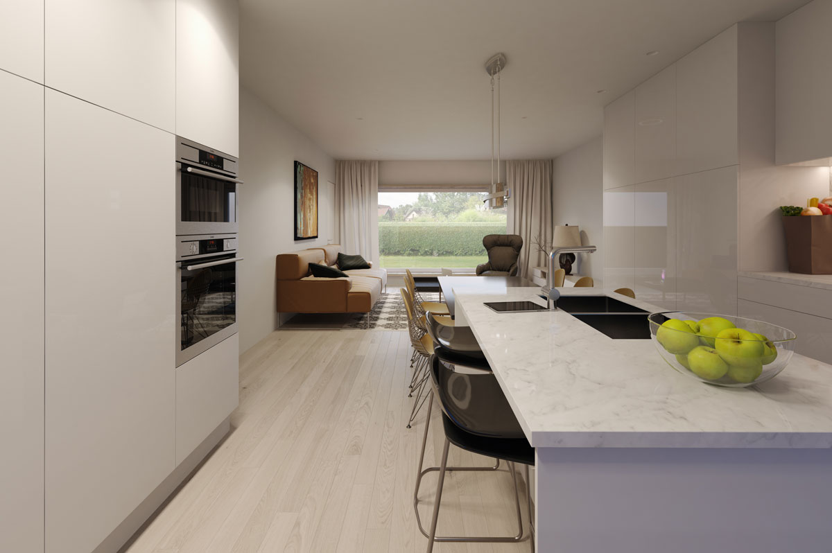Verkaveling De Windroos Fase 1 - interieur - keuken